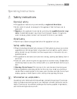 Preview for 5 page of Electrolux B8831-5 User Manual