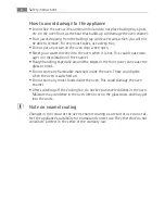 Preview for 6 page of Electrolux B8831-5 User Manual