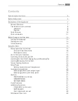 Preview for 3 page of Electrolux B9820-5 User Manual