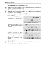 Предварительный просмотр 30 страницы Electrolux B9820-5 User Manual