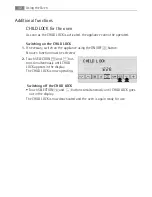 Preview for 42 page of Electrolux B9871-4 User Manual