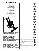 Electrolux Bar Mower Instruction Manual preview