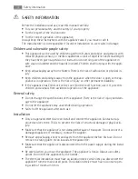 Preview for 4 page of Electrolux BC3003001 User Manual