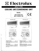 Electrolux BCC-12E Instruction Manual preview