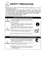 Preview for 2 page of Electrolux BCCHS-7E Instruction Manual