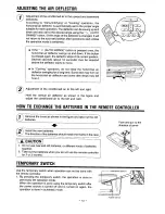 Preview for 12 page of Electrolux BCCHS-7E Instruction Manual