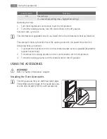 Preview for 10 page of Electrolux BE3013421 User Manual