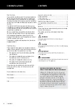 Preview for 2 page of Electrolux Beef Eater 1600 Series Assembly And Operating Instructions Manual