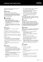 Preview for 3 page of Electrolux Beef Eater 1600 Series Assembly And Operating Instructions Manual