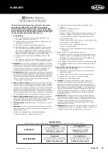 Preview for 27 page of Electrolux Beef Eater 1600 Series Assembly And Operating Instructions Manual