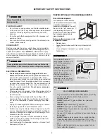 Предварительный просмотр 7 страницы Electrolux BEVERAGE CENTER II Service Manual