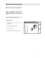 Preview for 25 page of Electrolux Bilt-in Instruction Manual