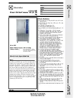 Electrolux Blast Chiller-Freezer Brochure & Specs preview