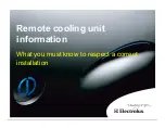 Preview for 92 page of Electrolux BLAST CHILLER LW Service Manual