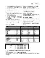 Preview for 9 page of Electrolux BNI325 User Manual