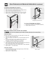 Предварительный просмотр 9 страницы Electrolux BRT21R6AB3 Use & Care Manual