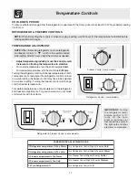 Предварительный просмотр 11 страницы Electrolux BRT21R6AB3 Use & Care Manual