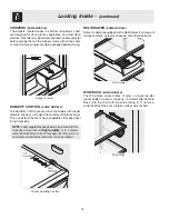 Предварительный просмотр 14 страницы Electrolux BRT21R6AB3 Use & Care Manual