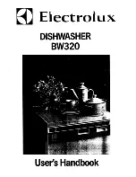 Предварительный просмотр 1 страницы Electrolux BW320 User Handbook Manual