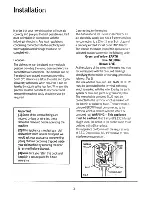 Предварительный просмотр 3 страницы Electrolux BW320 User Handbook Manual