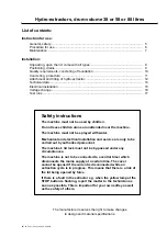 Preview for 3 page of Electrolux C240 Operating And Installation Manual