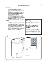 Preview for 5 page of Electrolux C240 Operating And Installation Manual