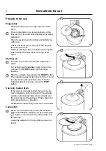 Preview for 6 page of Electrolux C240 Operating And Installation Manual