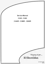 Electrolux C240 Service Manual предпросмотр