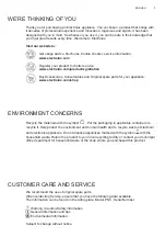 Preview for 3 page of Electrolux CA6400I-X User Manual