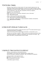 Preview for 67 page of Electrolux CA6400I-X User Manual