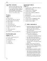 Preview for 4 page of Electrolux Cafe Ole CO 20 Operating Instructions Manual