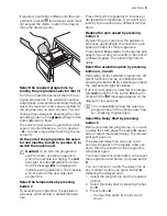 Preview for 9 page of Electrolux CALIMA EWFM 12470 W User Manual