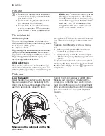 Предварительный просмотр 8 страницы Electrolux CALIMA EWFM 14480 W User Manual