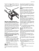 Предварительный просмотр 9 страницы Electrolux CALIMA EWFM 14480 W User Manual