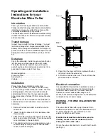 Preview for 3 page of Electrolux CE 48 Instruction Manual