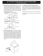 Предварительный просмотр 4 страницы Electrolux CEI30EF3JSA Installation Instructions Manual