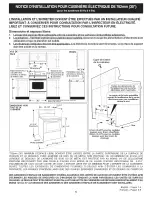 Предварительный просмотр 6 страницы Electrolux CEI30EF3JSA Installation Instructions Manual