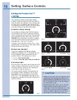 Предварительный просмотр 16 страницы Electrolux CEI30EF5GBA Use & Care Manual