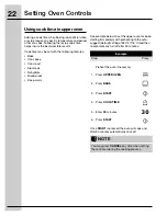 Preview for 22 page of Electrolux CEI30EF5GS Use And Care Manual