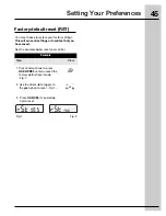 Preview for 45 page of Electrolux CEI30EF5GS Use And Care Manual