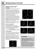 Предварительный просмотр 16 страницы Electrolux CEI30EF5GSE Use & Care Manual