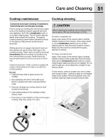 Предварительный просмотр 51 страницы Electrolux CEI30EF5GSE Use & Care Manual