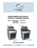 Preview for 1 page of Electrolux CEI30GF5G Series Product & Training Manual