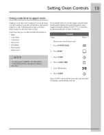 Preview for 19 page of Electrolux CEI30GF5GBA Use & Care Manual