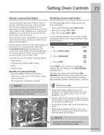 Preview for 23 page of Electrolux CEI30GF5GBA Use & Care Manual