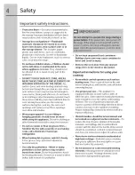 Preview for 4 page of Electrolux CEW30EF6GBA Use & Care Manual