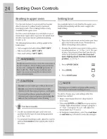 Preview for 24 page of Electrolux CEW30EF6GBA Use & Care Manual