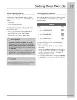 Preview for 33 page of Electrolux CEW30EF6GBA Use & Care Manual