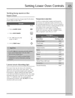 Preview for 45 page of Electrolux CEW30EF6GBA Use & Care Manual