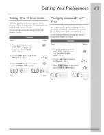 Preview for 47 page of Electrolux CEW30EF6GBA Use & Care Manual